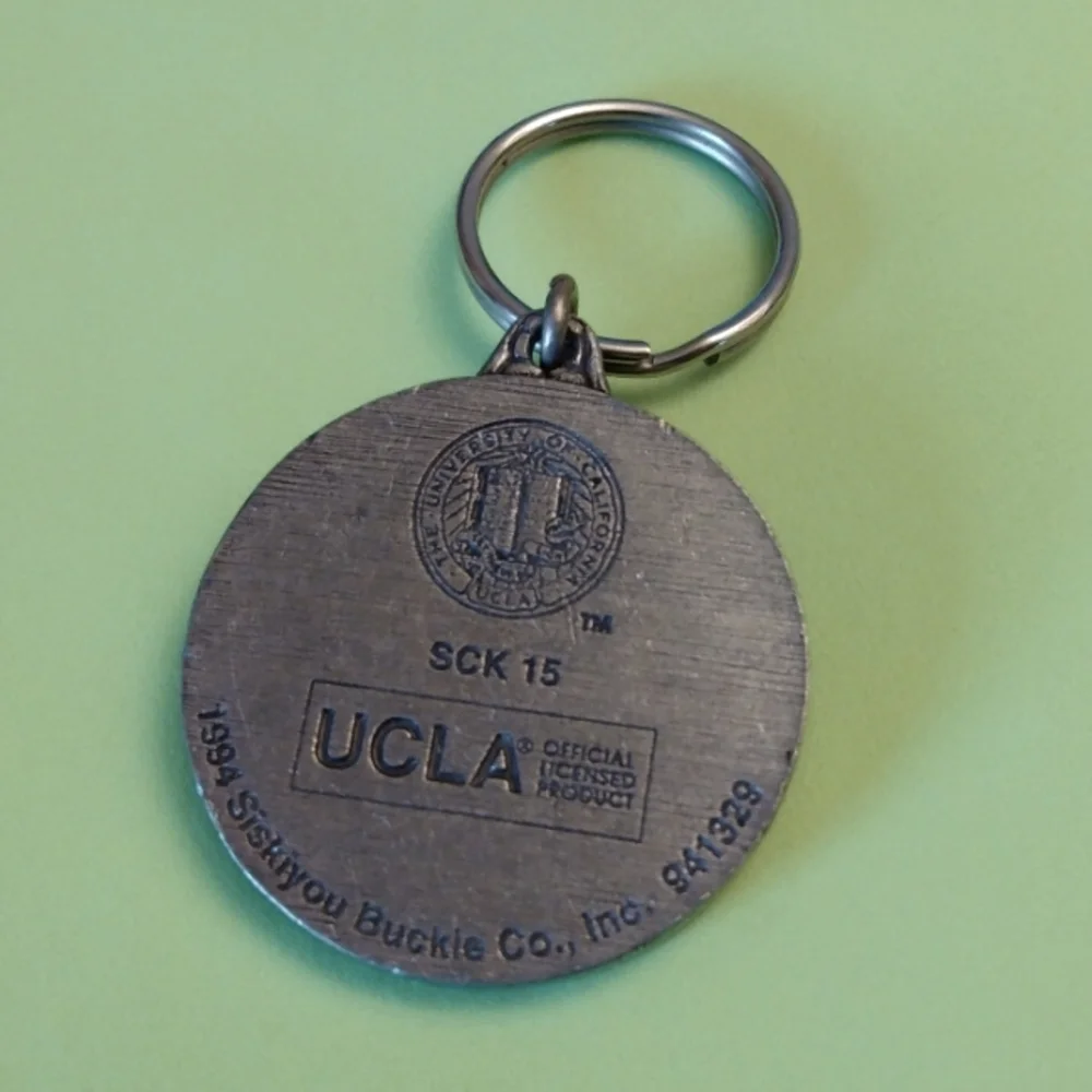 UCLA Bruins Pewter Key Ring